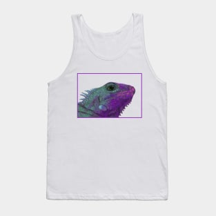 Purple Iguana Tank Top